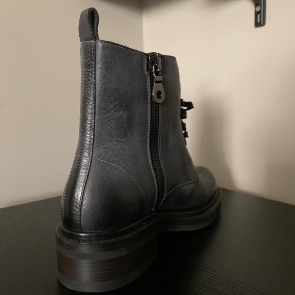 FRYE Alice Leather Combat Boots US Women’s size 10 - Picture 8 of 11